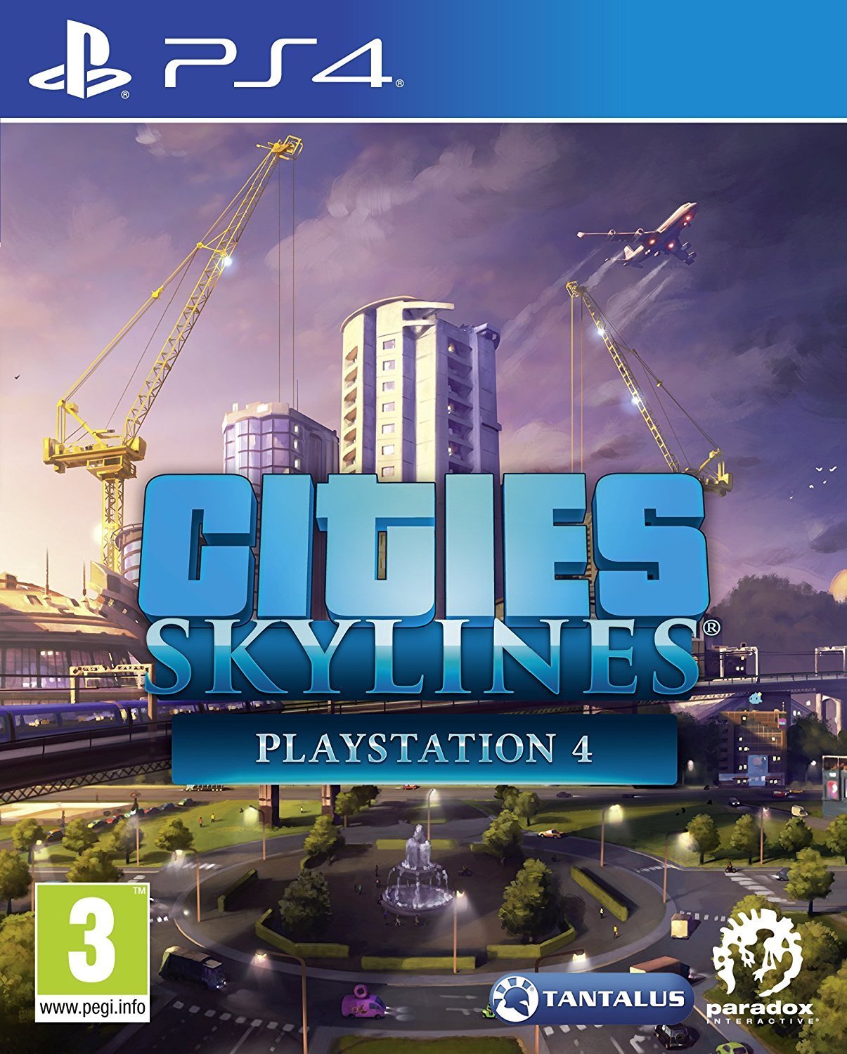 PS4: CITIES SKYLINES (NM) (COMPLETE)